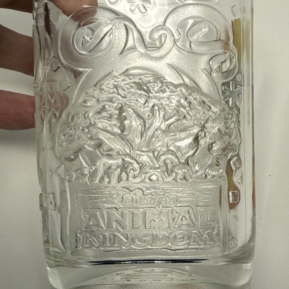 McDonalds Mickey Walt Disney World Animal Kingdom Vintage 2000 Drinking Glass - Picture 5 of 12
